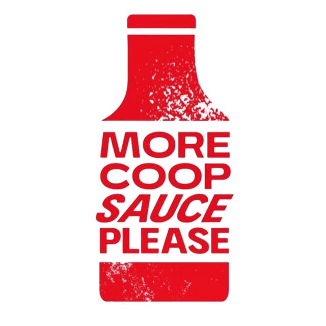 MORE COOP SAUCE.